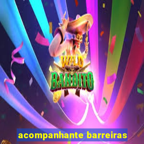 acompanhante barreiras